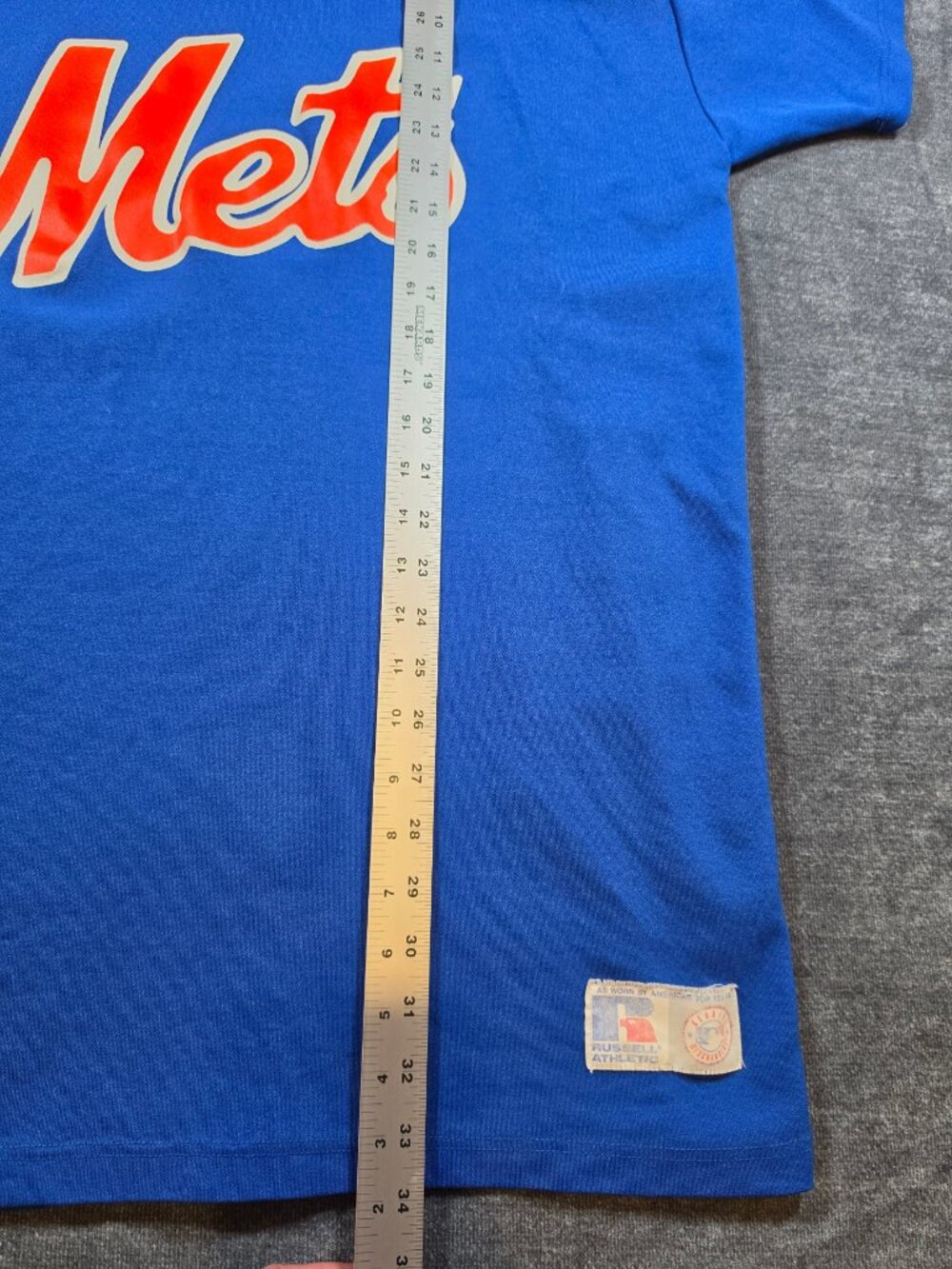 Mets Blue V-Neck T-Shirt - Picture 7 of 8